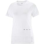 Vita Tränings t-shirts från Salomon i Storlek L för Damer 