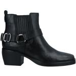 Svarta Ankle-boots från Sam Edelman på rea i storlek 36 med Fyrkantig tå i Syntet för Damer 