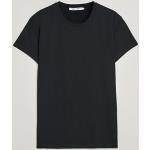 Svarta Kortärmade Kortärmade T-shirts från Samsøe & Samsøe Kronos i Storlek L med Rund ringning i Bomull för Herrar 