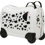 Vita Mjuka resväskor från Samsonite med Hundar i Plast för Barn 