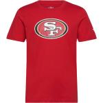 San Francisco 49Ers Primary Logo Graphic T-Shirt Tops T-shirts Short-sleeved Red Fanatics