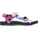 Sommar Rosa Snörade sandaletter på rea i storlek 38 i Gummi för Damer 