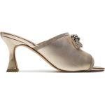 Guldiga Sandaletter från Caprice i storlek 40 med Slip-on för Damer 