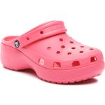 Rosa Platåsandaletter från Crocs på rea med Slip-on för Damer 