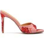 Röda Sandaletter i storlek 36 med Slip-on för Damer 