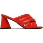 Röda Sandaletter från Pieces på rea i storlek 38 med Slip-on för Damer 
