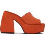Orange Sandaletter med kilklack från PINKO på rea i storlek 41 med Slip-on för Damer 