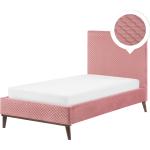 Säng 90 x 200 cm rosa BAYONNE