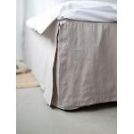 Hållbara Beige Sängkappor i Bomull - 45 cm 