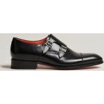 Svarta Italienska skor från SANTONI i storlek 44,5 i Läder för Herrar 