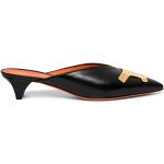Formella Svarta Slip in-sandaler från SANTONI i Läder för Damer 