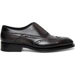 Gråa Oxford-skor från SANTONI på rea med Snörning i Läder för Herrar 