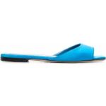 Blåa Slip in-sandaler från The Attico på rea i storlek 36 med Slip-on med Fyrkantig tå i Läder för Damer 