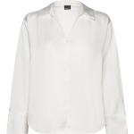 Vita Långärmade Långärmade skjortor från Gina Tricot i Storlek XS i Satin 