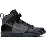Streetwear Svarta Höga sneakers från Nike Dunk High i Gummi för Flickor 