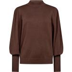 Sc-Dollie Tops Knitwear Jumpers Brown Soyaconcept