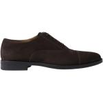 Mörkbruna Oxford-skor från Scarosso i Mocka för Herrar 