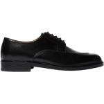 Svarta Derby-skor från Scarosso med Klackhöjd till 3cm i Kalvskinn för Herrar 