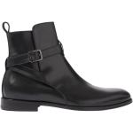 Svarta Ankle-boots från Scarosso med Klackhöjd till 3cm i Läder för Damer 