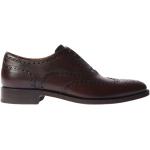 Formella Mörkbruna Brogue-skor från Scarosso med Klackhöjd till 3cm i Läder för Herrar 