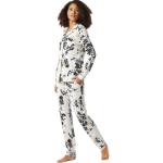 Vita Pyjamaströjor från Schiesser i Storlek XL i Bomull för Damer 