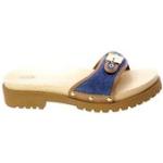 Blåa Slip in-sandaler från Scholl i storlek 36 i Jerseytyg för Damer 