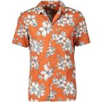 Ekologiska Orange Kortärmade Kortärmade skjortor från Scott i Storlek XL för Herrar 
