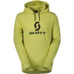 Gula Tränings hoodies från Scott i Storlek XL för Herrar 