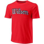 Röda T-shirts från Wilson på rea i Storlek S för Herrar 
