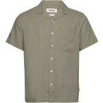 Gröna Kortärmade Kortärmade skjortor från Solid i Storlek S 