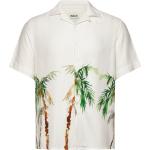 Vita Kortärmade Kortärmade skjortor från Solid i Storlek S 