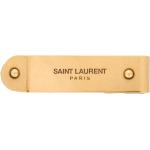 Guldiga Korthållare från Saint Laurent Paris för Herrar 