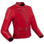 MC/Biker wear Röda MC jackor från Segura i Storlek 4 XL för Damer 