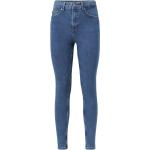 Ekologiska Blåa Skinny jeans från Selected Selected Femme på rea med L32 med W28 i Denim för Damer 