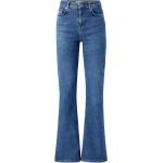 Ekologiska Blåa Stretch jeans från Selected Selected Femme på rea med L32 med W26 i Denim för Damer 