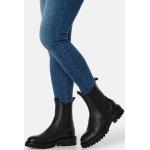 Svarta Chelsea-boots från Selected Selected Femme i storlek 37 i Läder för Damer 