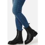 Svarta Chelsea-boots från Selected Selected Femme i storlek 41 i Läder för Damer 