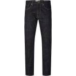 Blåa Slim fit jeans från Selected Selected Homme med L32 med W31 i Denim 