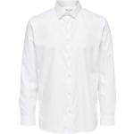 Vita Långärmade Långärmade skjortor från Selected Selected Homme i Storlek XXL 