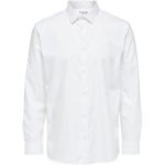 Vita Långärmade Långärmade skjortor från Selected på rea i Storlek 3 XL i Bomull för Herrar 