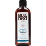 Cruelty free Naturliga Veganska Shampoo från Bulldog Skincare med Vanilj mot Känslig hårbotten med Återfuktande effekt 300 ml för Herrar 