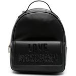 Svarta Ryggsäckar med paljetter från Moschino Love Moschino i Plast för Damer 