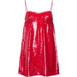 Röda Korta klänningar med paljetter från Ganni i Storlek XS för Damer 