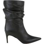 Svarta Ankle-boots från SERGIO ROSSI med spetsig tå för Damer 