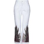 Vita Stretch jeans med paljetter från SHAFT i Storlek L i Denim för Damer 