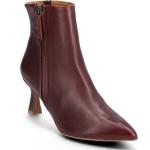 Burgundy Ankle-boots från Pavement på rea i Läder för Damer 