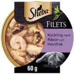 Sheba Kyckling, Räka och Fisk i Sås 60 g