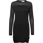 Vadlånga Svarta Stickade klänningar från Calvin Klein i Storlek M för Damer 