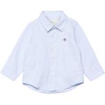 Blåa Långärmade Långärmade skjortor från Gant Shield 