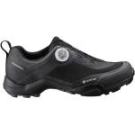 Svarta Gore Tex Mountainbike-skor från Shimano på rea Andningsbara i storlek 48 i Mesh för Herrar 